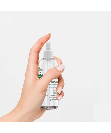 USDA Organic Geranium Mist - Hydrating Toning & Face Spray for Glowing Skin & Shiny Hair - 4 oz - Buy Online on GoSupps.com