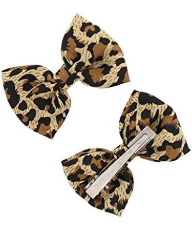 Zac's Alter Ego Satin Leopard Print Bows - Buy Online on GoSupps.com