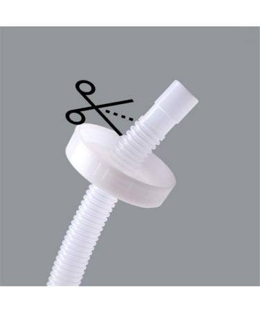 2000ML Men's Potty Pee Bottle Collector with 1.3M Hose Portable Reusable Male Urinal for Hospital Incontinence Elderly Travel Driving Camping White - Buy Online on GoSupps.com
