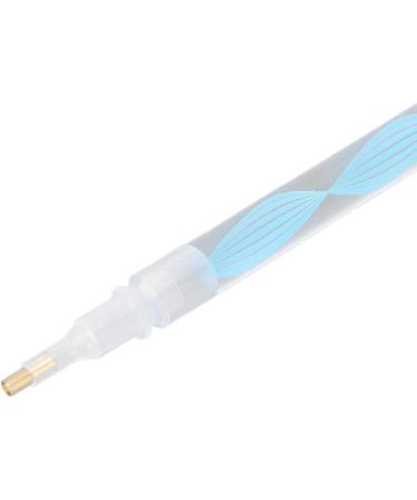 Rhinestone Drill Tip Pen - Professional DIY Nail Art Tool with Comfortable Grip & 5 Replacement Heads (Blue) - Buy Online on GoSupps.com