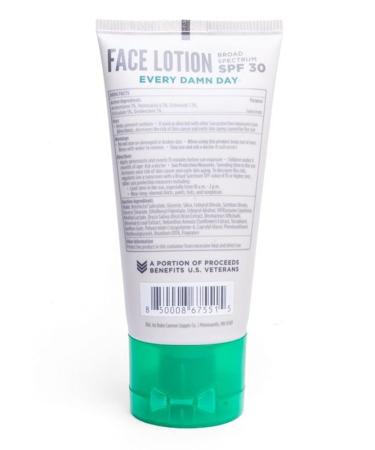 Duke Cannon Supply Co. 2-in-1 SPF Face Lotion for Men 1.7oz - Broad Spectrum SPF 30 Moisturizer - Buy Online on GoSupps.com