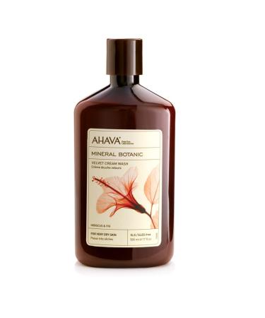 AHAVA Dead Sea Mineral Hibiscus & Fig Body Wash 17 fl oz | Natural Hydrating Formula - Buy Online on GoSupps.com