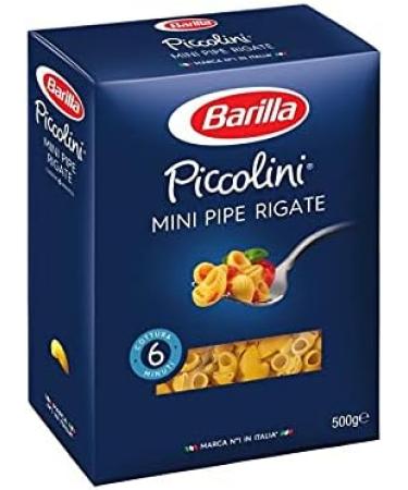  Epicerie sal e Barilla Mini Rigate Pipe 500 g Pack of 4 - Buy Online on GoSupps.com