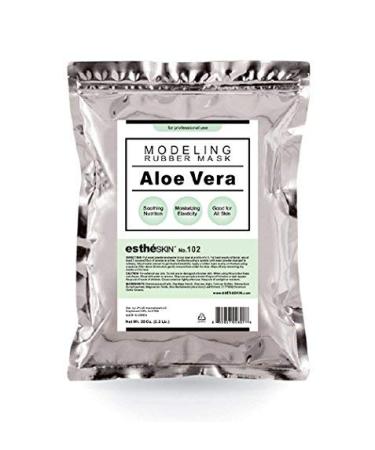 No.102 Aloe Vera Peel Off Type Modeling Rubber Mask Powder for Facial Skin Care Treatment 35oz