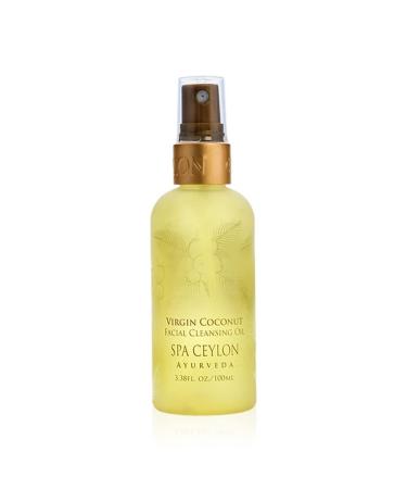 SPA CEYLON VIRGIN COCONUT Facial Cleansing Oil | Gentle & Nourishing | Silicon-Free | Suitable for all skin types