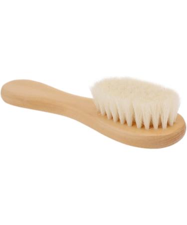 Healvian 2pcs Wooden Hair Comb & Brush Set for Toddlers and Infants - Solid Wood Grooming Kit for Newborns - Buy Online on GoSupps.com