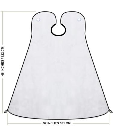 Beard Shaving Catcher Bib - The Smart Way to Shave - Grooming Apron & Cape - Ideal Men's Gift by Mobi Lock - Buy Online on GoSupps.com