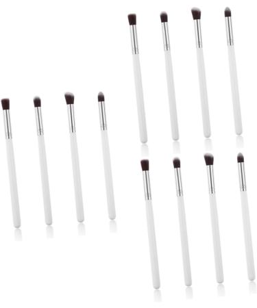 Healeved 12 Pcs Eye Make-up Brush Kit Eye Eyeshadow Brush Concealer Brush Makeup Brushes Eye Kits White - Buy Online on GoSupps.com