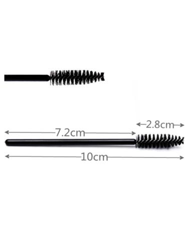300 Disposable Eyebrow & Eyelash Brushes - Perfect for Mascara & Eyelash Extensions | Essential Eye Makeup Tools - Buy Online on GoSupps.com