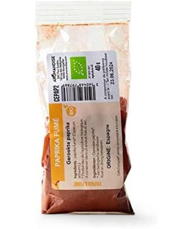 Paprika fum bio - 40 g - Buy Online on GoSupps.com
