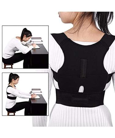 Posture Corrector Adjustable Back Brace For Improve Bad Posture Back Shoulder Neck Pain Relief Better life - Buy Online on GoSupps.com