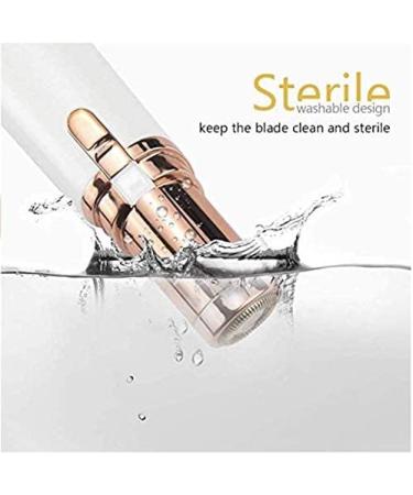 LA Beauty Facial Hair Remover for Women | Painless Lady Shaver for Peach Fuzz Chin & Upper Lip Hair Removal with LED Light | Battery Included - Buy Online on GoSupps.com