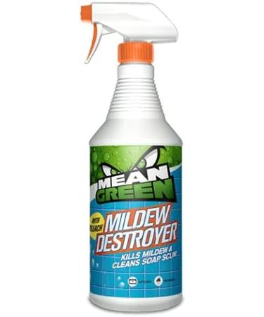 Mean Green Mildew Destroyer with Bleach 32 FL. OZ - Powerful Mold Remover - Buy Online on GoSupps.com