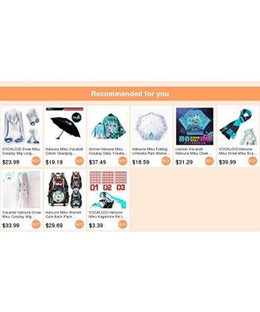Snow Miku Cosplay Wig - Long Synthetic Hair & Free Wig Cap for Vocaloid Fans | International Shipping - Buy Online on GoSupps.com