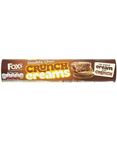  Fox's Fox's Golden Crunch Ginger Crumch & Double Chocolate Crisp Cream 6 x 230g - Buy Online on GoSupps.com