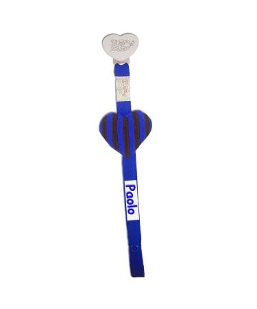 Zigozago Black and Blue Heart Pacifier Chain - Stylish & Functional Baby Accessory for International Shipping - Buy Online on GoSupps.com