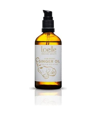 Loelle - organically ginger oil - healing biological spicy stimulating and energy -giving moisture care for relieving muscle pain - build -up massage oil (100ml)