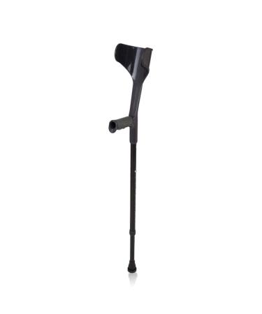 Crutch Lightweight Retractable Folded Elbow Arm Armpit Crutches Fractures Rehabilitation Polio Forearm Crutches Black It's so Kind of You Prosperous