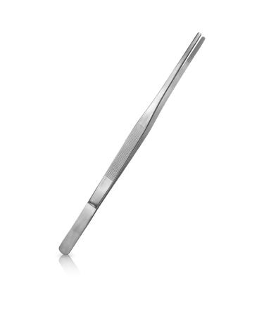 May - Terrarium tweezers 35 cm long - feeding tweezers - feeding tongs - straight design - stainless steel