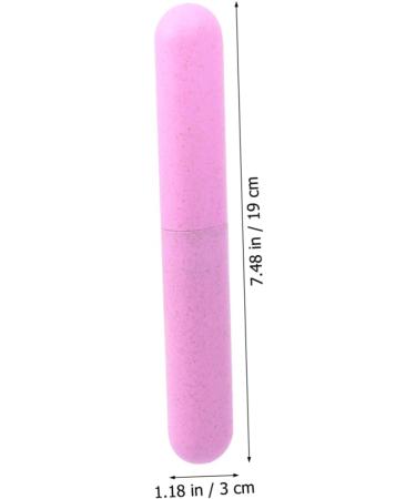 TOVINANNA 6-Piece Travel Toothbrush Set - Kids & Adults Toothbrushes with Containers for Gum Care & Long Handle Toothpaste - Buy Online on GoSupps.com