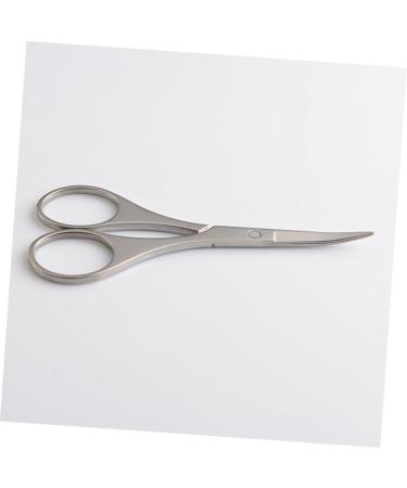 1pc Nose Hair Scissors & Eyebrow Trimmer - Precision Vibrissa Scissors for Perfect Grooming - Buy Online on GoSupps.com