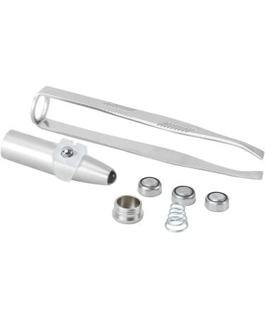 Q&A Tweezers with LED Light - Precision Eyebrow Hair Removal Tool for Men & Women | Perfect for Ingrown Hair & Eyebrow Shaping - Buy Online on GoSupps.com