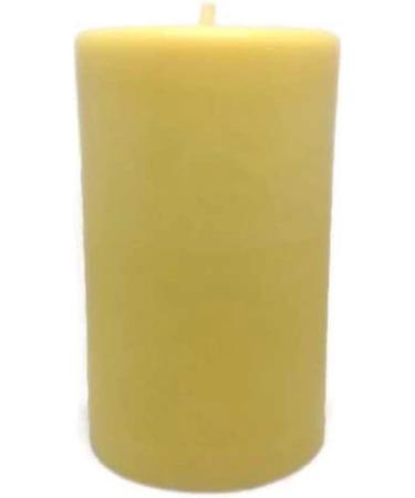 Buy 3.75" Yellow Stress Relief Scented Aromatherapy Pillar Candle - International Shipping Available - Buy Online on GoSupps.com