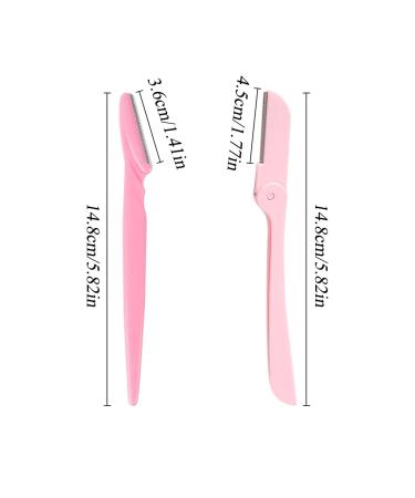 Androxeda Eyebrow Razor 6 Pack - Precision Facial Hair Trimmer for Women & Men | Dual Style Eyebrow Razors - Buy Online on GoSupps.com