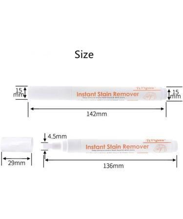 Stain Remover Pen - Wash Free Bleach Pen for Clothing | Remove Coffee Food Red Wine & Lipstick Stains | 3 Pack - Buy Online on GoSupps.com