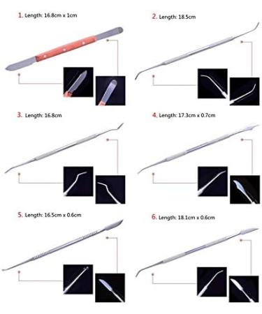 10-Piece Dental Tool Set for Wax Carving Ceramics and Sculpting Perfect for Dental Professionals and Artists - Buy Online on GoSupps.com