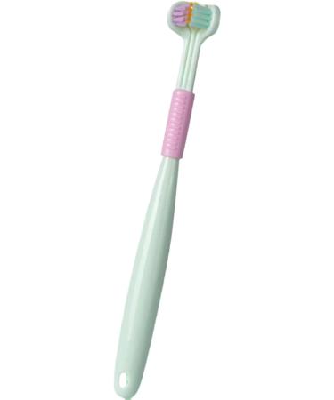 3-Page Toddler Toothbrush - Soft Bristles for Gentle Cleaning | Travel-Friendly Green Design - Buy Online on GoSupps.com