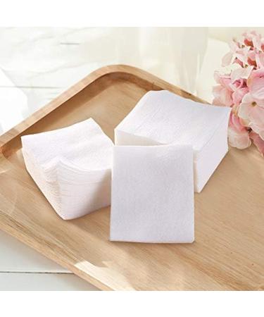1200Pcs Lint Free Cotton Pads Makeup Remover Pads Cotton Cleaner Wipes Pads for Nail Art Acrylic Polish Remover - Buy Online on GoSupps.com