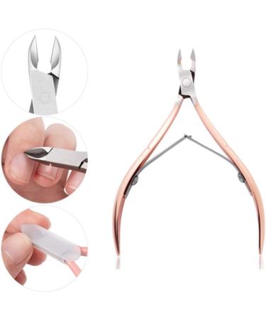 Cuticle Trimmer with Cuticle Pusher-Cuticle Pusher Cuticle Cutter Remover Cuticle Trimmer Nipper Nail Clipper Sets Nail Care Kit Professional Stainless Steel Manicure Pedicure Tools-3 PCS - Buy Online on GoSupps.com