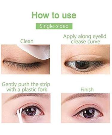 Eyelid Tape 480Pcs Eyelid Correcting Strips Eyelid Lifter Strips Instant Moderate Lifting for Hooded/Droopy EyelidS 480Pcs One-sided sticky ZF - Buy Online on GoSupps.com