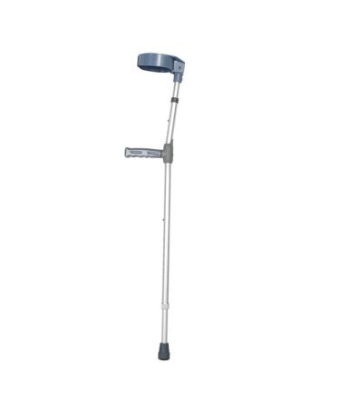 Crutch Rehabilitation Elder Elbow Arm-Style Crutches Thickened Aluminum Non-Slip Height-Adjustable Armpit Walking Stick Crutches Hello Independence 2PCS
