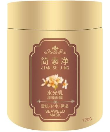 Seaweed Face Masks Powder Seaweed Hydration Facial Mask Skin Care Pore Contraction Balance Water and Oil Deep Moisturizing Hydrating Face Treatment Mask 120g - Buy Online on GoSupps.com
