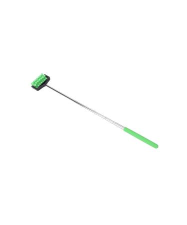 Angrek Extendable Back Scratcher & Roller Massager for Sore Muscles - Telescopic Relief Tool for Men & Women (Green) - International Shipping - Buy Online on GoSupps.com