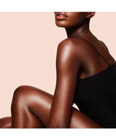 Charlotte Tilbury Super Model Body Highlighter - Hydrating Body Shimmer with Hyaluronic Acid Vitamins C & E Rosehip Oil Caffeine & Plant Extracts - Leaves Skin with a Glossy Sculpted Glow - Buy Online on GoSupps.com