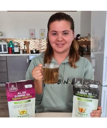 Daytime Slimming Tea - Boost Metabolism & Energy - 30 Days Supply - Buy Online on GoSupps.com