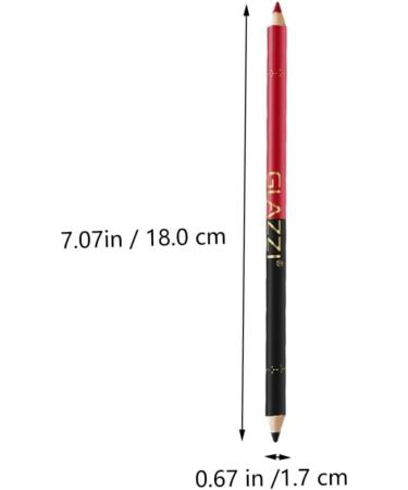 Beavorty 24 Pcs Lip Liner Eyeliner Black Waterproof Eyeliner Grey Pencil Waterproof Lip Liner Lips Lip Pencil 1 count (Pack of 1) Assorted Colorx2pcs - Buy Online on GoSupps.com