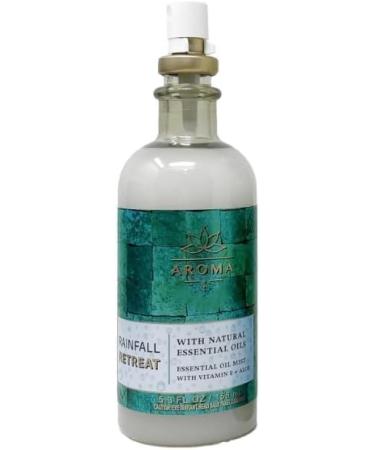 Bath and Body Aroma Rainfall Retreat Essential Oil Mist 5.3 fl oz / 156 mL Each Scent: Sandalwood Mint and Rosemary Essential Oil Pack of 1 - Buy Online on GoSupps.com