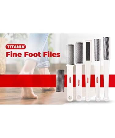 Hornhaut Trash Stainless Steel Titania - Durable & Effective Pedicure Tool for Smooth Feet | Shop Internationally - Buy Online on GoSupps.com