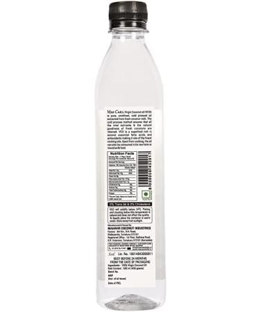 Max Care Huile de noix de coco vierge press e froid 500 ml - Buy Online on GoSupps.com
