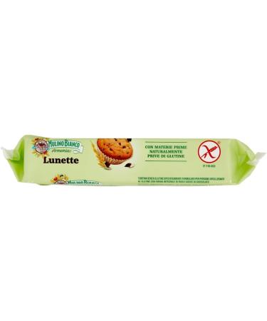  Mulino Bianco Mulino Bianco Lunette Tortina Senza Glutine Pack of 3 gluten-free cakes with wholegrain rice flour and chocolate chips 140g pack each pack contains 4 cakes + Polpa di Pomodoro - Buy Online on GoSupps.com
