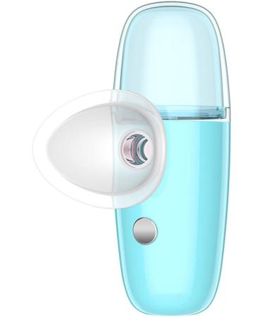 Eye Steamer Mini Rechargeable Moisturizing Eye Fatigue Relief Mist Sprayer 30ml Blue mist sprayer - Buy Online on GoSupps.com