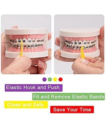 100 Pcs Amber Elastic Latex Braces 5/16 XX-Heavy 6.5oz Orthodontics Rubber Bands Dental Latex Bands Dentist Great for Dreadlocks  Braids  Top Knots Free Placer 1 Bag (100 Pcs) - Buy Online on GoSupps.com
