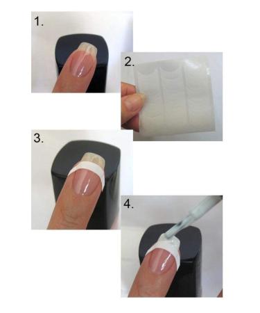 Vishine French Manicure Gel Polish Kit - White Pink Pedicure Set with Top and Base Coat - Buy Online on GoSupps.com