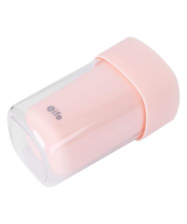 Beaupretty 1 piece of travel toothbrush cup portable toothbrush case tankwash container Washing storage cup toothbrush cup travel toothbrush case case daring cup pink 20.6x7.3cm