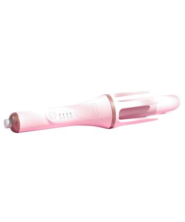 HAPINARY Fully Automatic Hair Curling Iron Curling Wand Tool Curler Pink Nylon