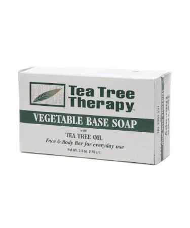 Tea Tree Therapy Tea Tree Vegetable Base Soap 3.9 oz (110 g)